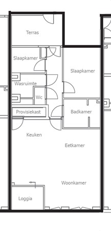 Floorplan - Marktstaete 23, 5531 BR Bladel